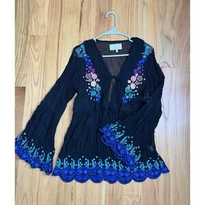 artelier nicole miller swim cover up size S